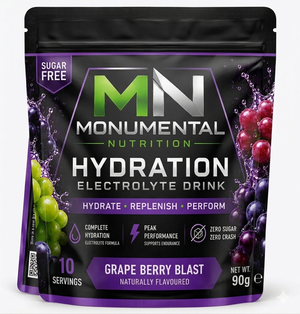 Monumental Nutrition Advanced Hydration Electrolyte Powder Drink 90g | 10 Servings