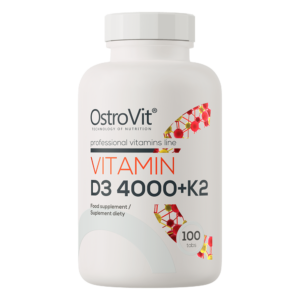 PENDING OstroVit Vitamin D3 4000 IU + K2 100 Tablets - Image 1