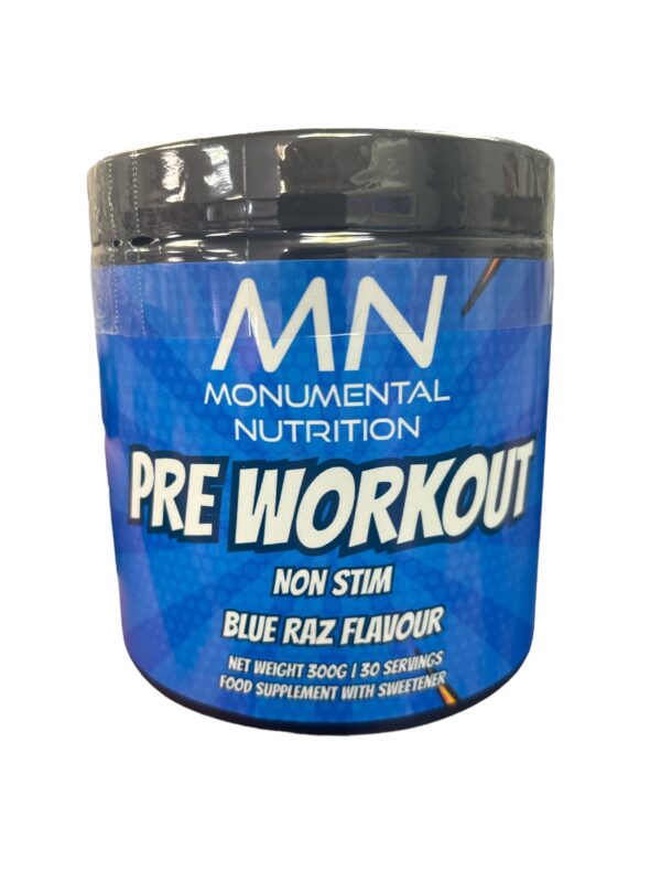 Monumental Nutrition Zero Stim PUMP Preworkout 300g 30 Servings