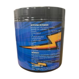 PENDING Monumental Nutrition Stim Preworkout 250g 25 Servings - Image 3