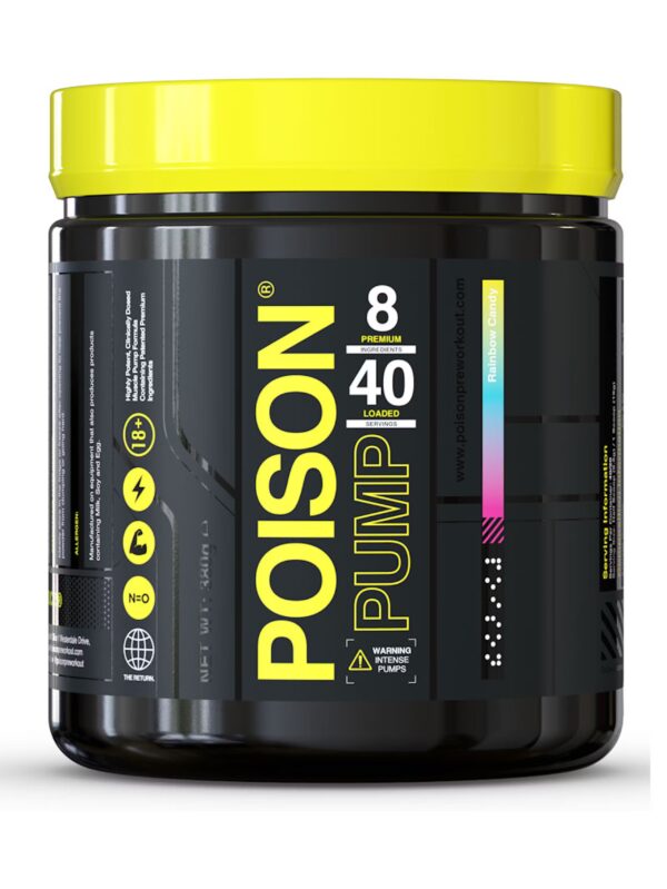 Poison Pump 380g - Stim Free Pre Workout