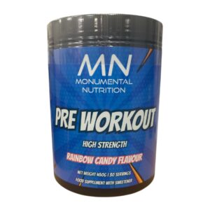 PENDING Monumental Nutrition High Stim PUMP Preworkout 450g 30 Servings